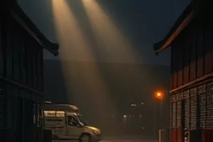 《长街灯影》旧城区长街黄昏的剧照