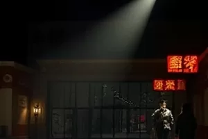 《星河里的邮局》夜空下小邮局的窗外星光剧照