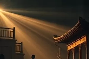 《五点半的早班车》清晨站台等候公交的剧照